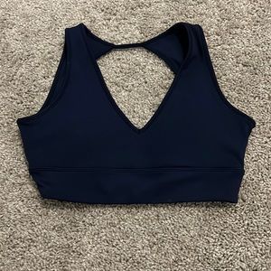 Buffbunny athletics maraschino bra executive blue